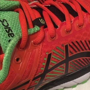 NWT ASICS Women's Gel Kinsei 6 Black Orange 7.5